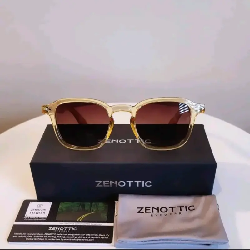 Gafas de sol Zenottic con marco amarillo