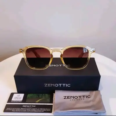 Gafas de sol Zenottic con marco amarillo - miniatura 1