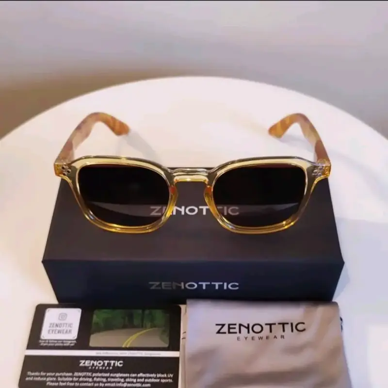 Gafas de sol Zenottic con marco amarillo - 2