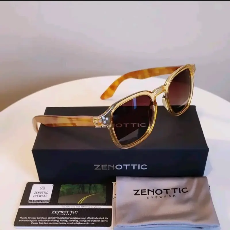 Gafas de sol Zenottic con marco amarillo - 3