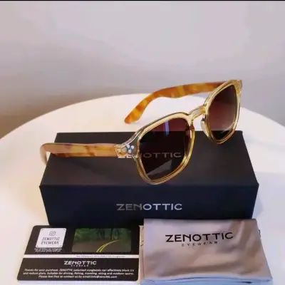 Gafas de sol Zenottic con marco amarillo - miniatura 3