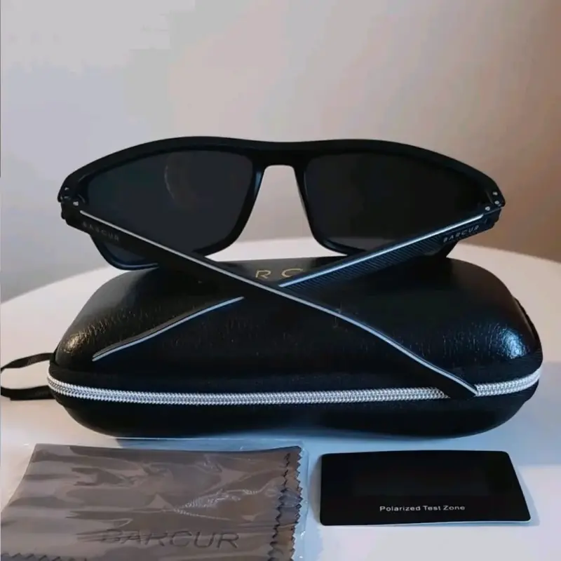 Gafas de Sol Polarizadas Barcur Negras - 4