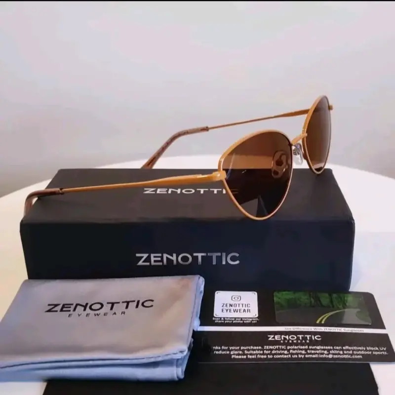 Gafas de Sol Zenottic Polarizadas Estilo Retro - 3