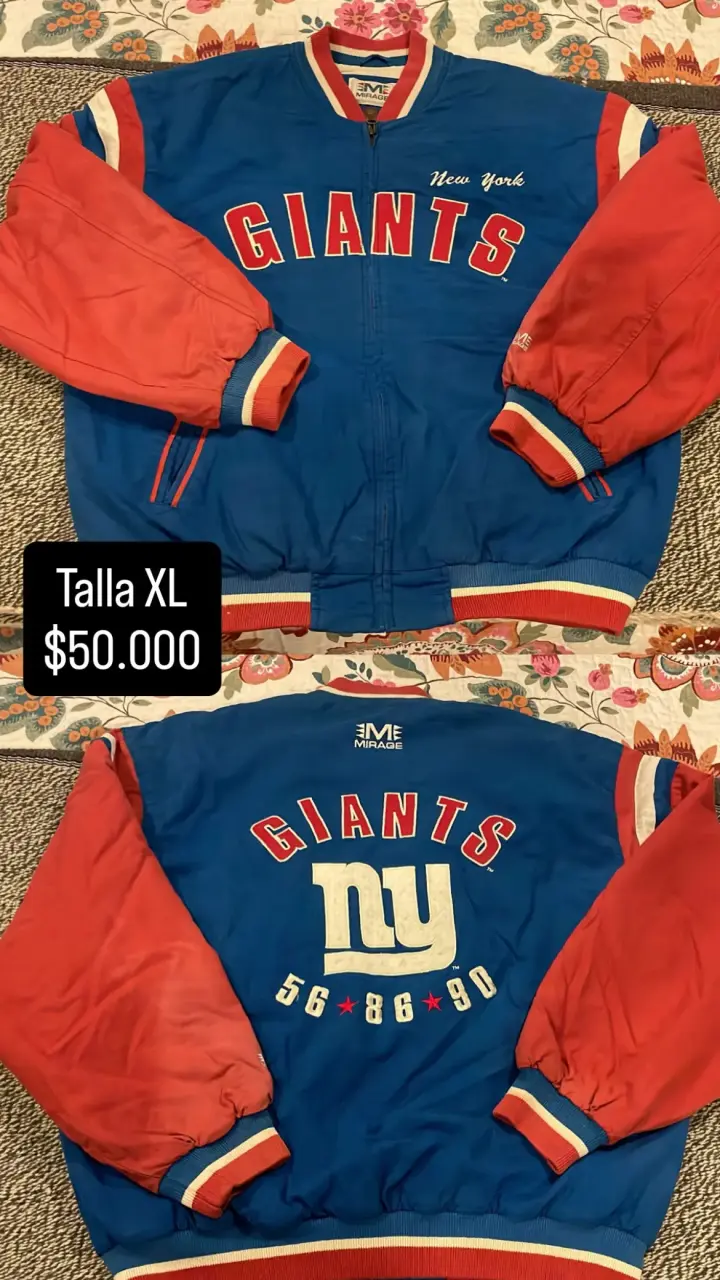 Chaqueta New York Giants Mirage XL