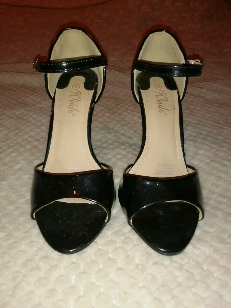 Tacones negros 39 weide