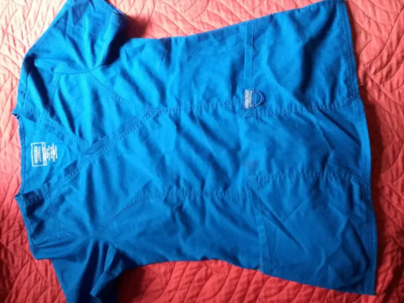 Conjunto de uniforme médico azul Cherokee