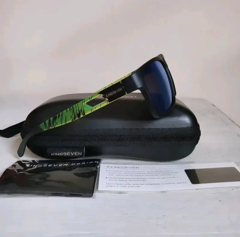 Gafas de Sol Polarizadas Kingseven Verde - 3