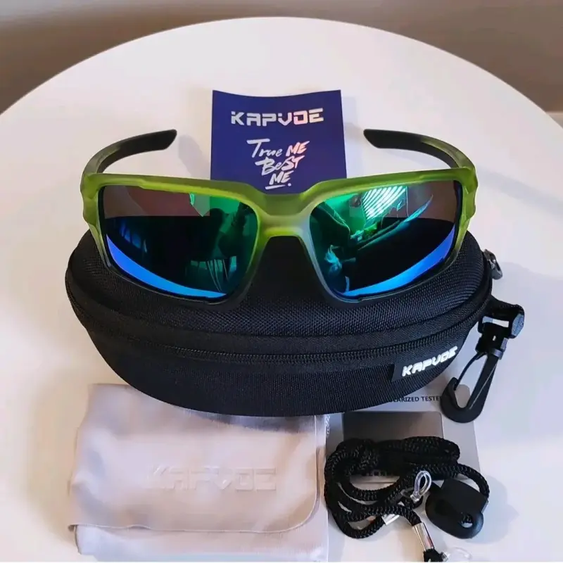 Gafas de Sol Deportivas Kapvoe Verde Polarizadas