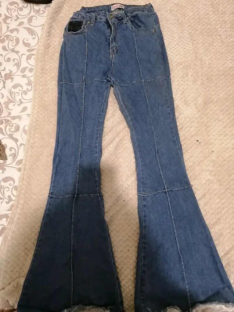 Jeans Push up flare marca menina