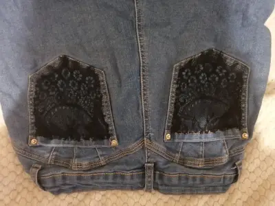 Jeans Push up flare marca menina - miniatura 2