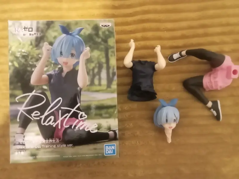 Figura de colección Re:Zero Rem Relax Time - 2