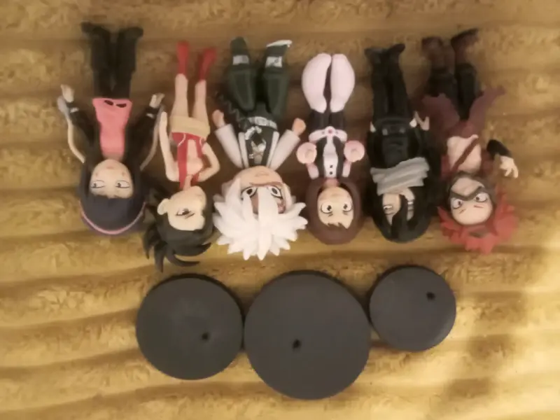 Set de figuras de acción anime