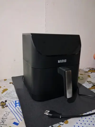 Freidora de Aire Marvo Negra con Pantalla Digital - miniatura 4