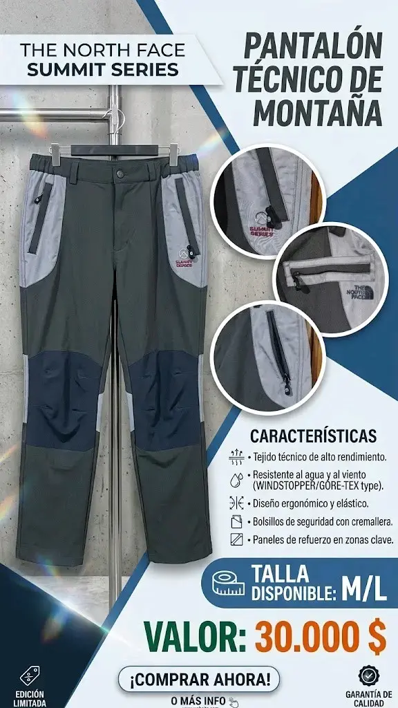Pantalón técnico de montaña The North Face
