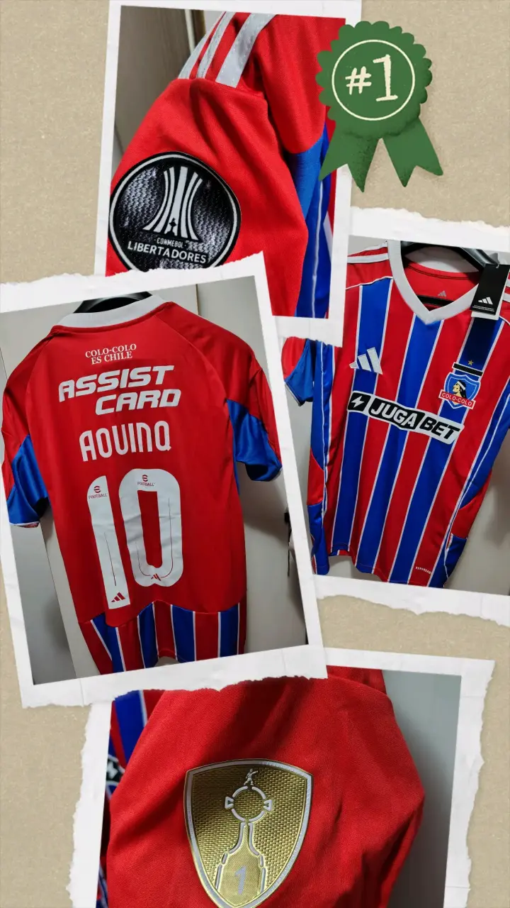 Camiseta Colo-Colo Libertadores 2023 Aquino