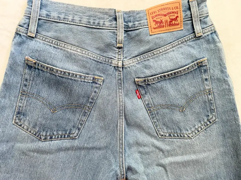 Jeans Levi's 94 Baggy Talla 26 Azul Claro