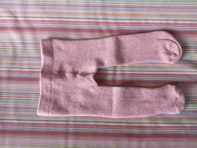 Pantys rosadas para bebé en buen estado - miniatura 1