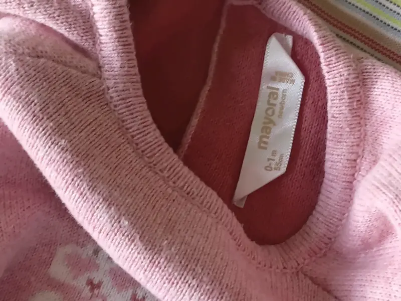 Conjunto de bebé rosa con diseño de oso Mayoral - 3