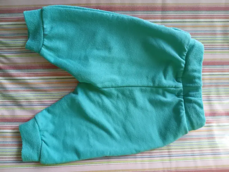 Pantalones de bebé turquesa Pilim 3M - 2