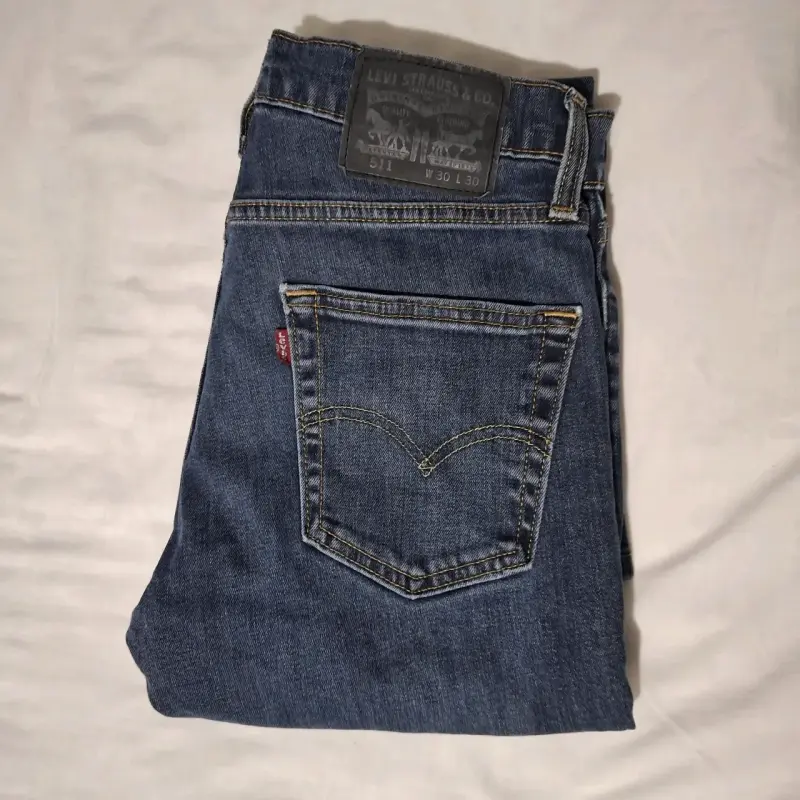 Jeans Levi's 511 Slim Fit Azul Talla 40