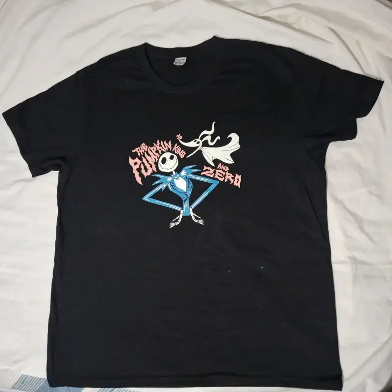 Linda Polera Negra Talla L Fotoluminisce Unisexnte