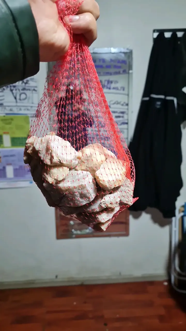 Bolsa de piedras decorativas para jardín