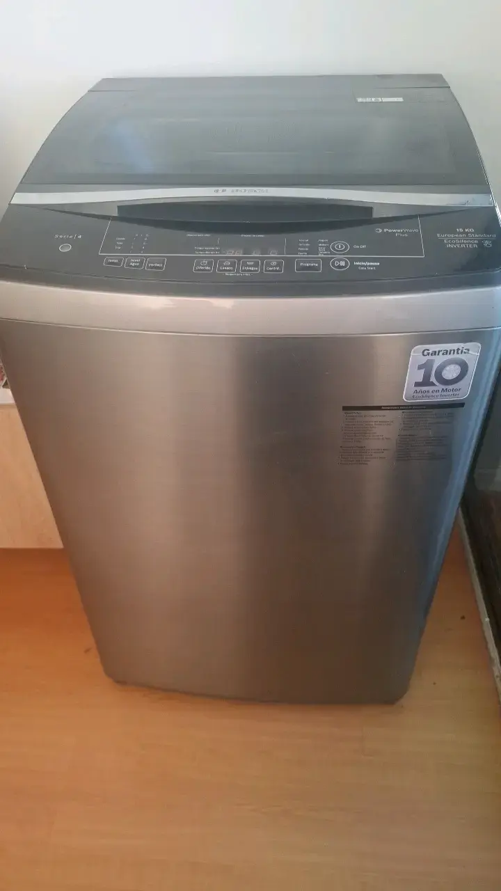 Lavadora Bosch Serie 4 16kg Inoxidable