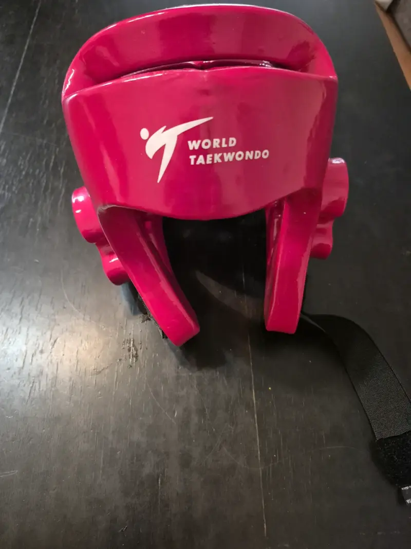 Casco de Taekwondo Rojo World Taekwondo