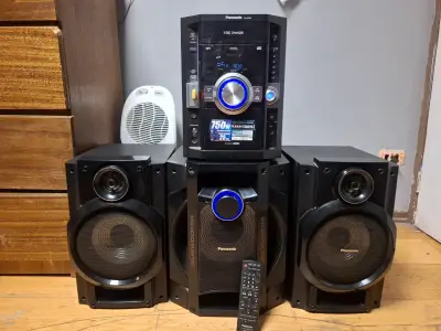 Sistema de sonido Panasonic con subwoofer y control remoto - miniatura 2