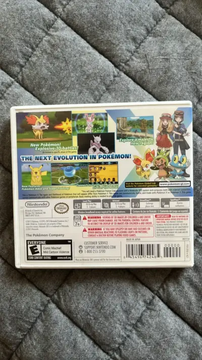 Juego Pokémon X para Nintendo 3DS en buen estado - miniatura 2