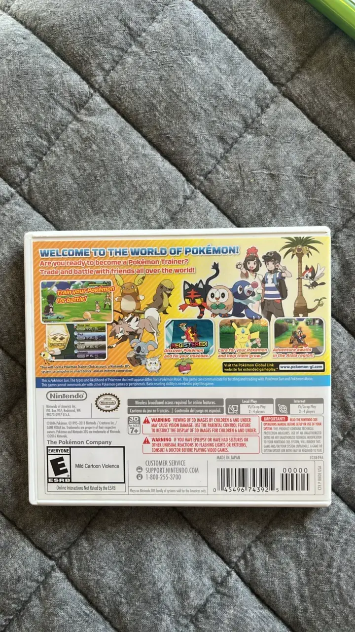 Juego Pokémon Sun para Nintendo 3DS - 2