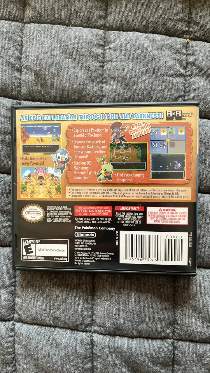Nintendo DS Pokémon Mystery Dungeon Explorers - 2