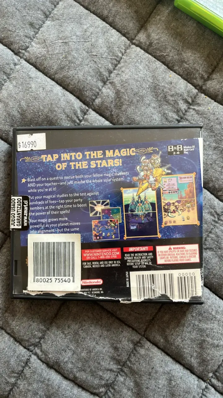Juego Nintendo DS Magical Starsign usado - 2