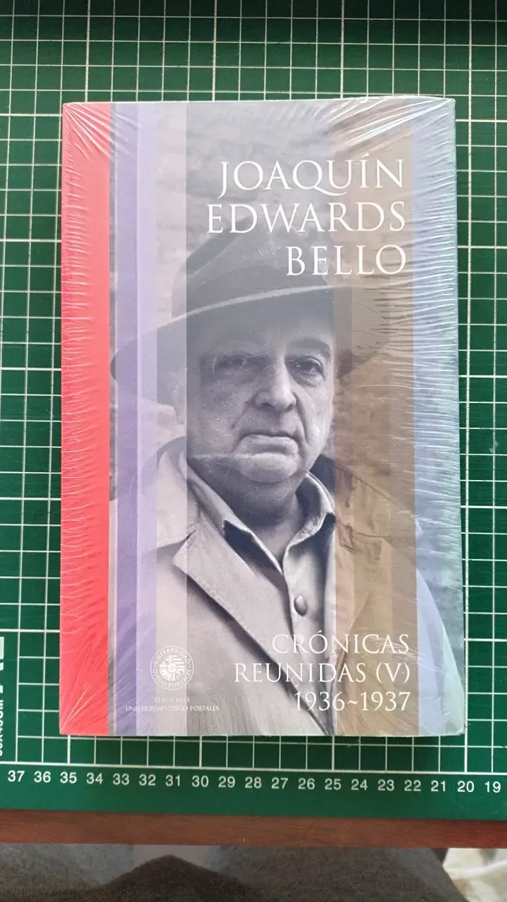 Libro Crónicas Reunidas V de Joaquín Edwards Bello