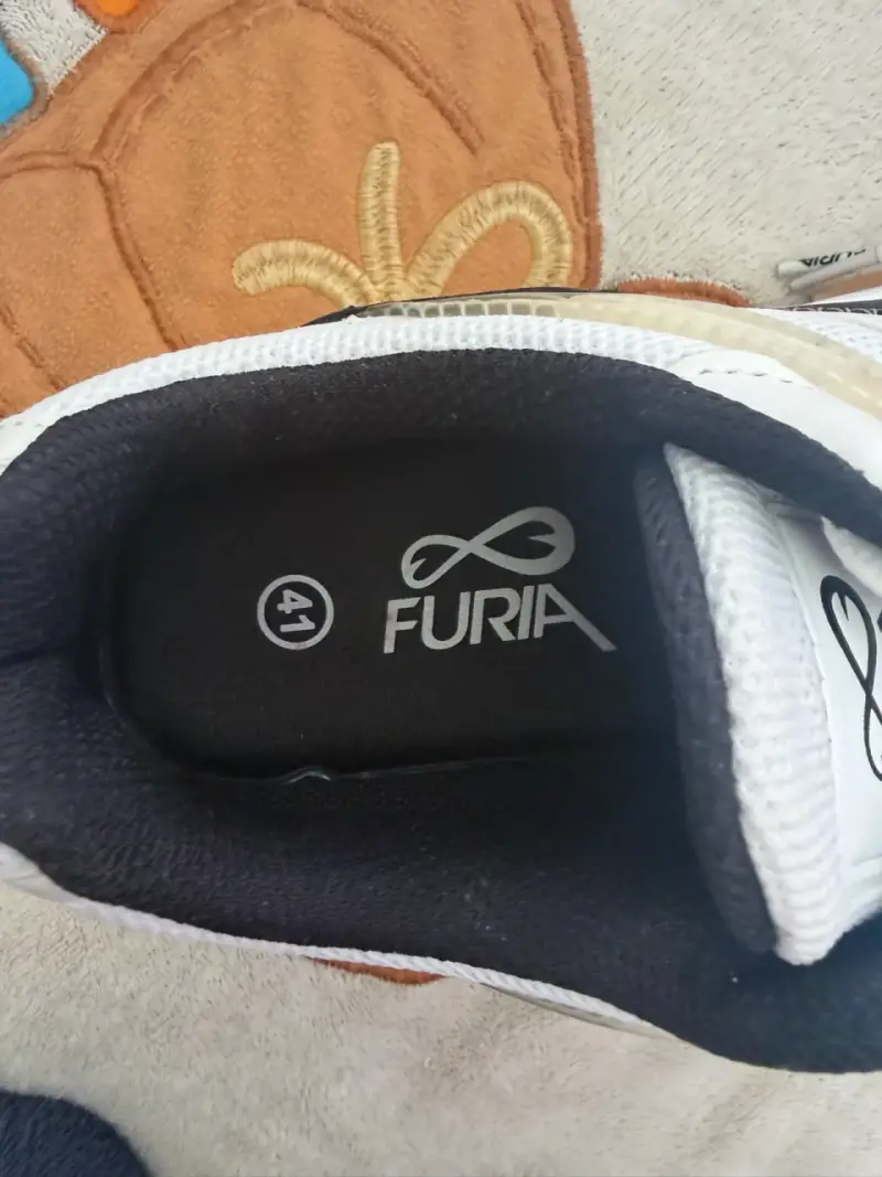 Zapatillas deportivas Furia blancas y negras - 2