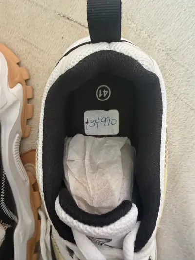 Zapatillas deportivas Furia blancas y negras - miniatura 3