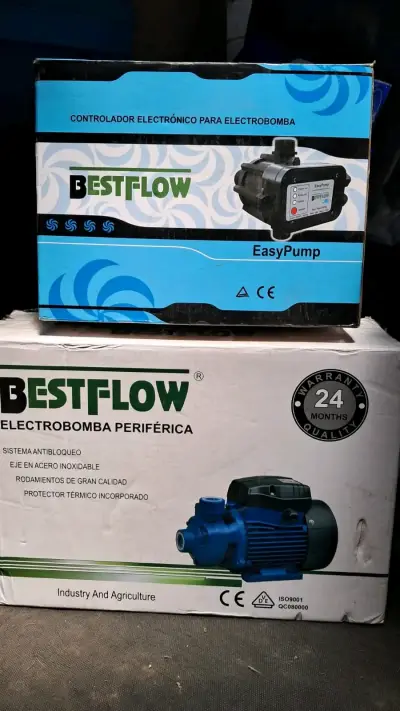 Electrobomba Periférica y Bestflow EasyPump 1.0 HP - miniatura 1