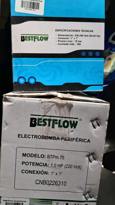 Electrobomba Periférica y Bestflow EasyPump 1.0 HP - miniatura 2