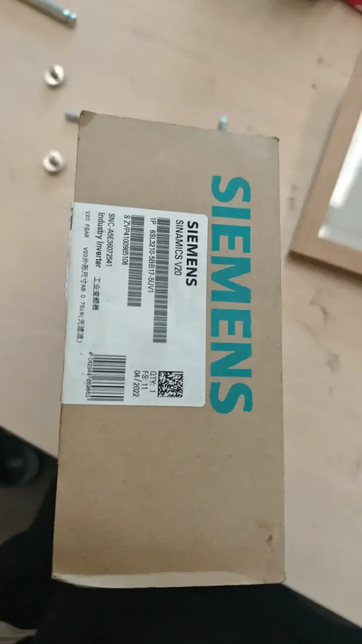 Variador de frecuencia Siemens Sinamics V20 - 2