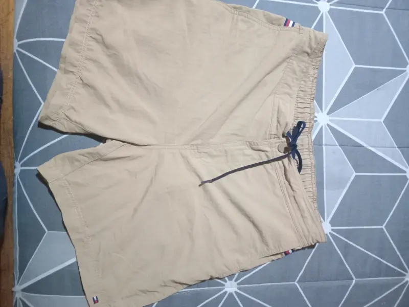 Shorts de baño beige Ferouch con bolsillo trasero - 2