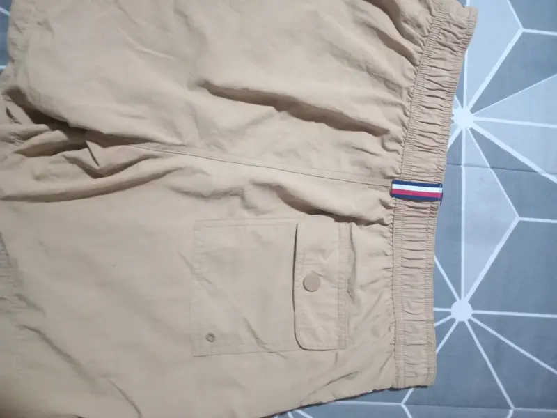 Shorts de baño beige Ferouch con bolsillo trasero - 3