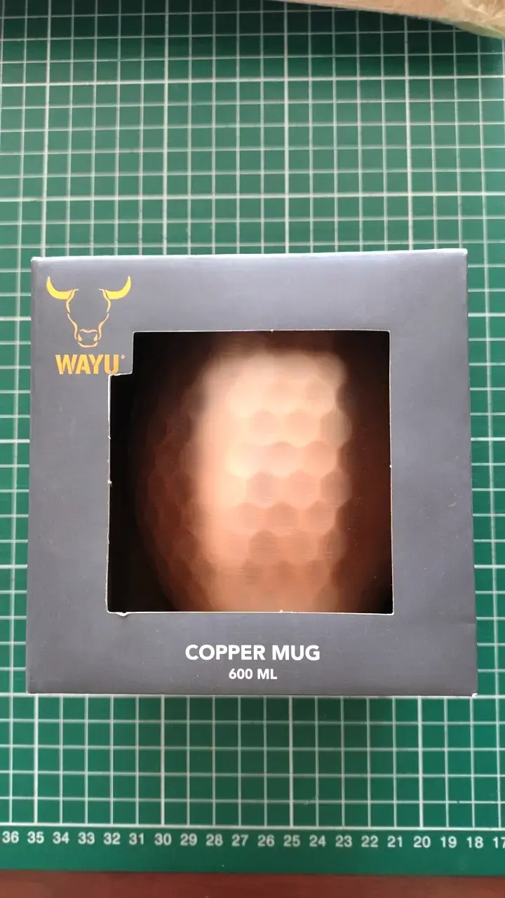 Vaso de cobre Wayu para Moscow Mule 600 ml