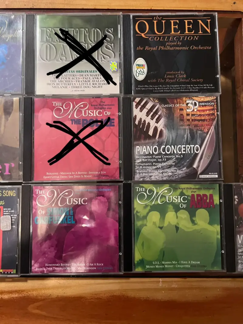 Colección de CDs de música variada - 2