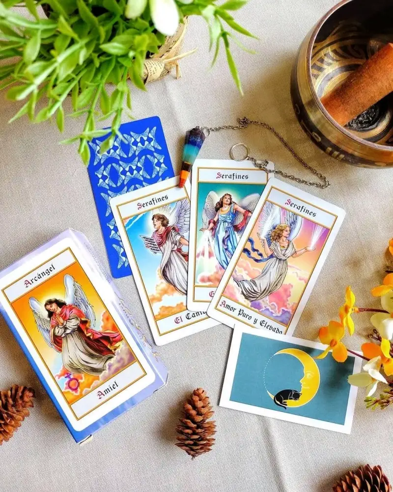 Cartas de Tarot de Ángeles Serafines