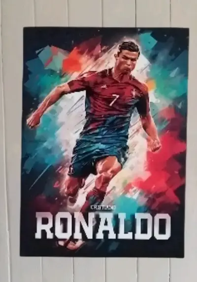 Cuadro decorativo de fútbol Messi - miniatura 2