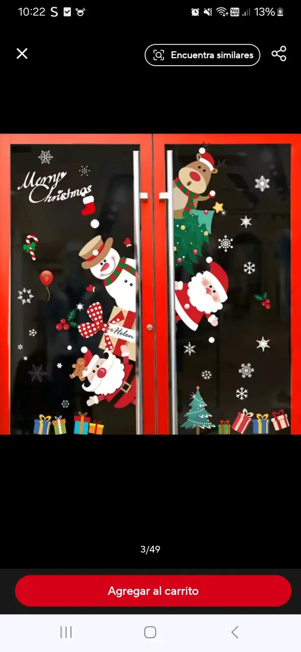 Adhesivos Navideños Decorativos para Ventanas - 2