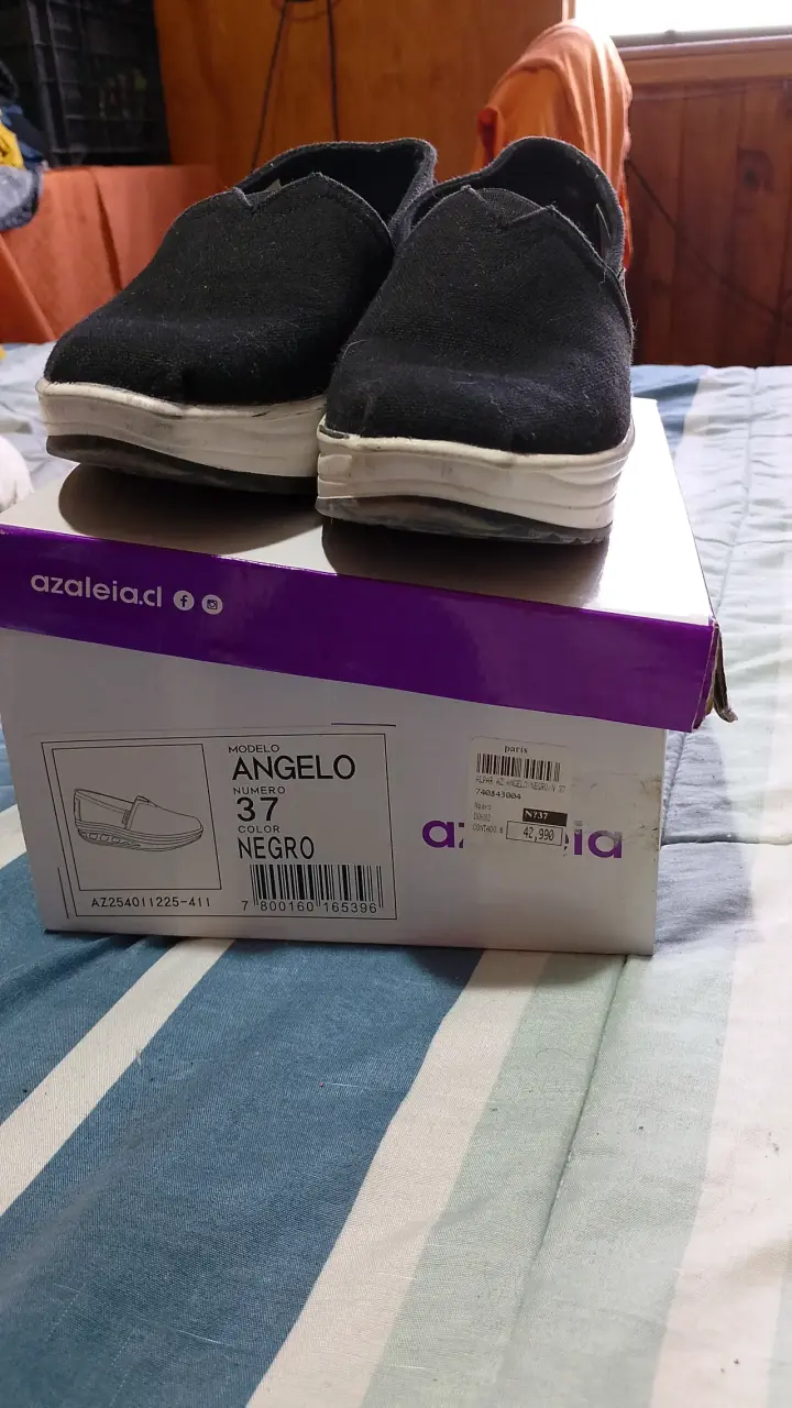 Zapatillas negras Azaleia Angelo para mujer - 3