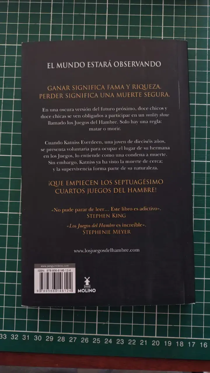 Libro Los Juegos del Hambre de Suzanne Collins - 2