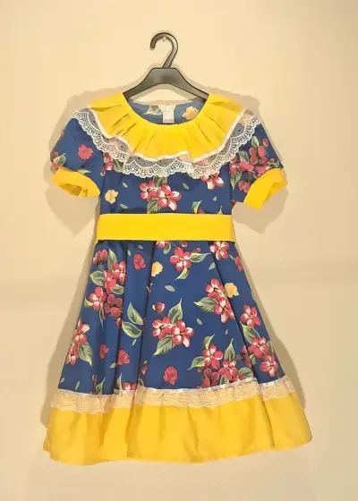 Vestido de cueca para niña (china) - miniatura 1
