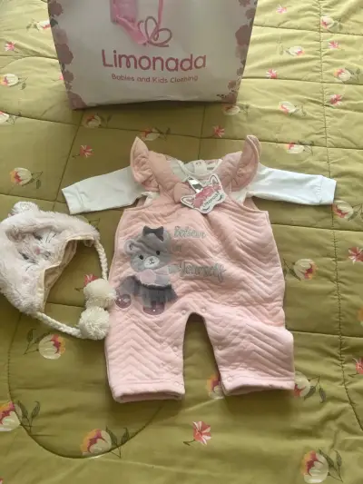 Enterito bebé con gorro orejas - miniatura 2